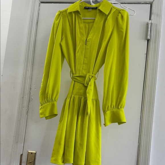 Karl Lagerfeld Dresses & Skirts - Karl Lagerfeld Lime Green Dress